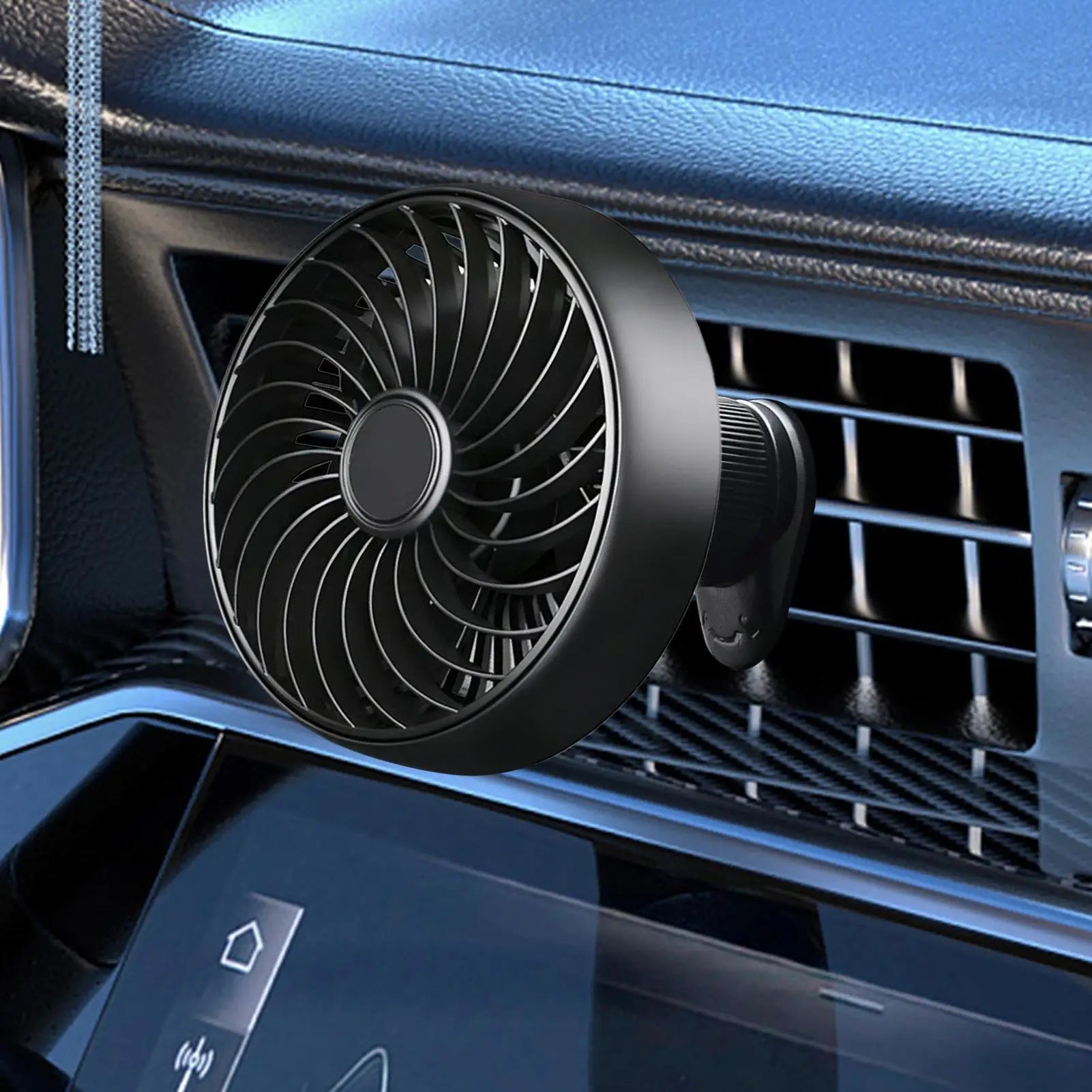 Portable Car Vent Fan- 3 Speed USB Cooling Fan