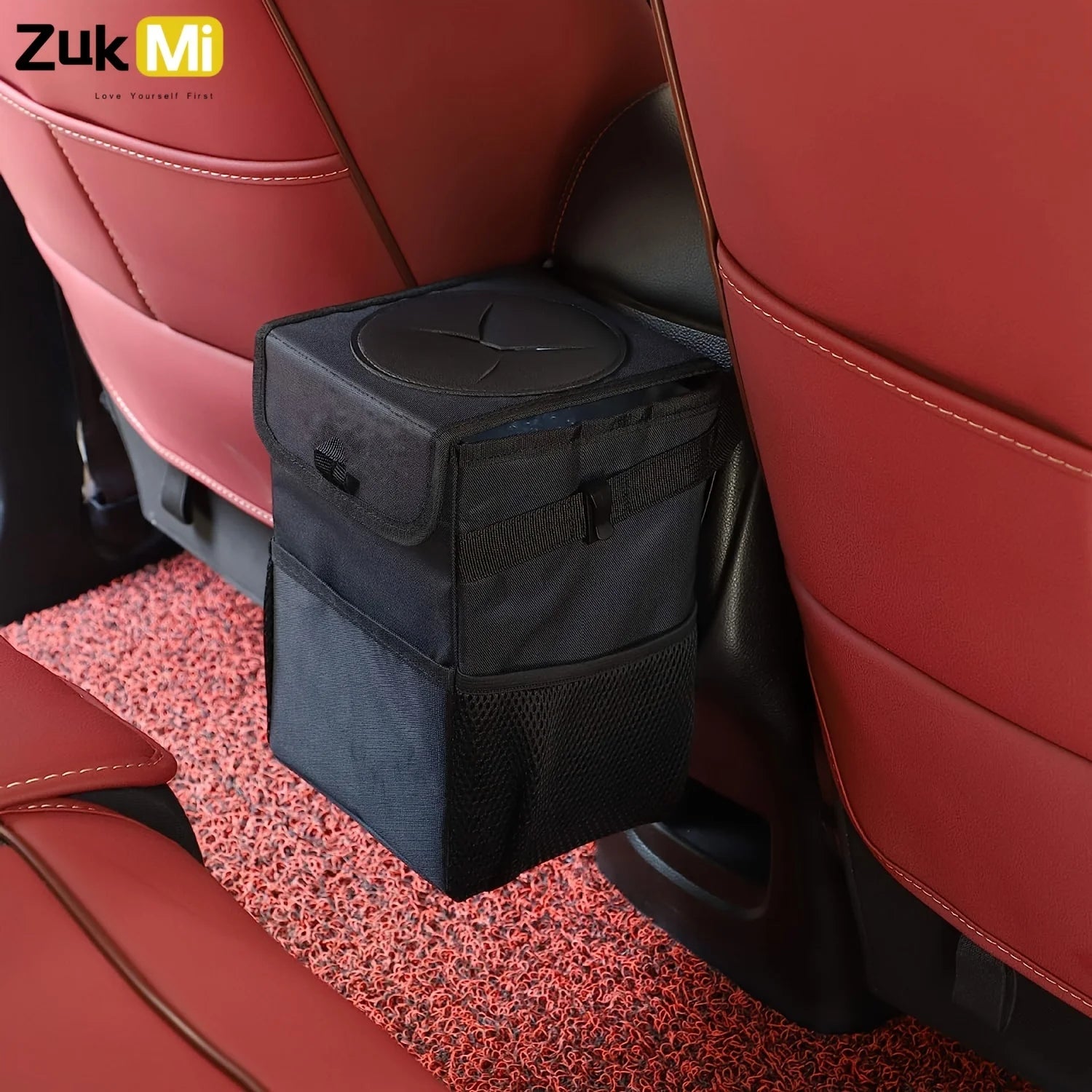 Premium Foldable Car Trash Bin