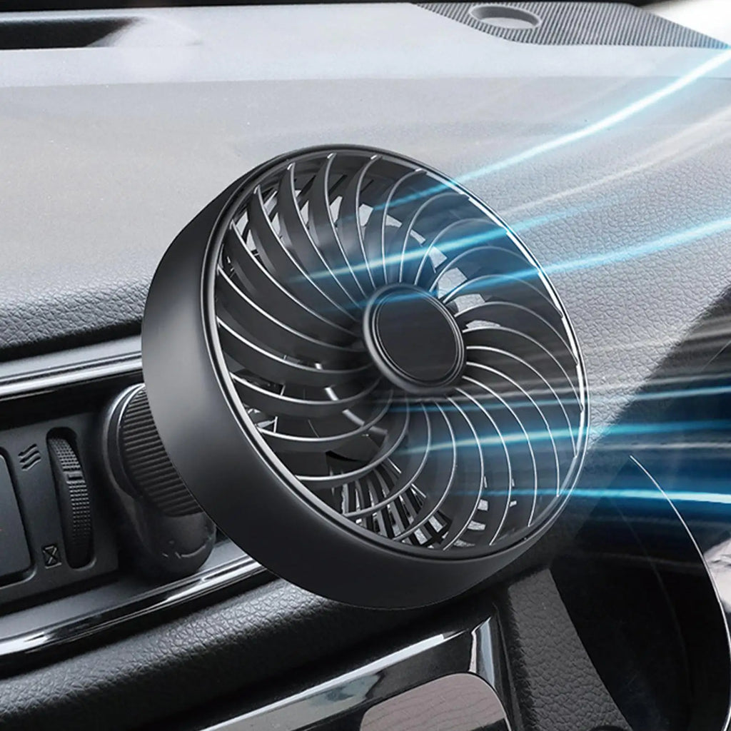 Portable Car Vent Fan- 3 Speed USB Cooling Fan