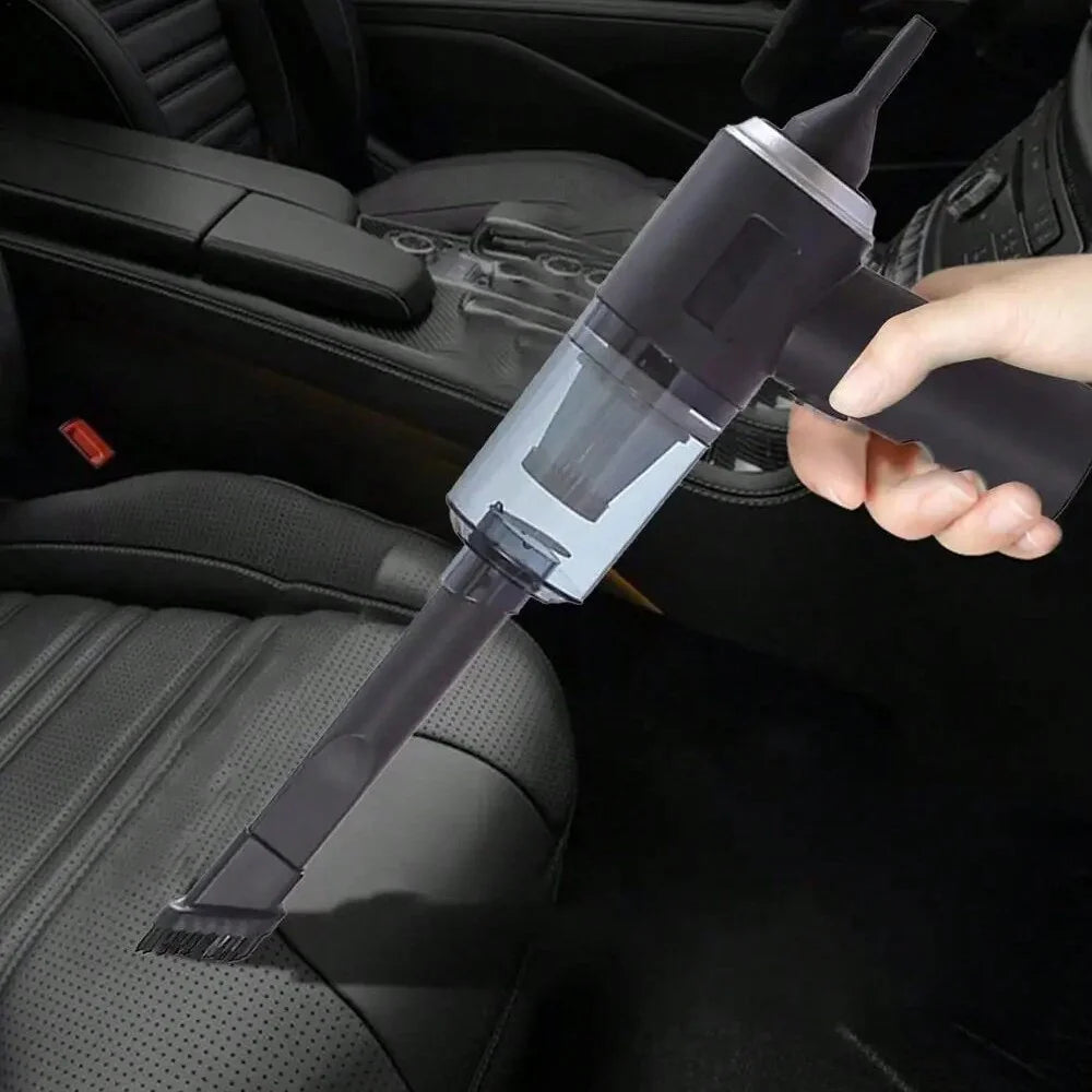 Portable Wireless Car Vacuum Cleaner - 6000Pa Powerful Handheld Vacuum
