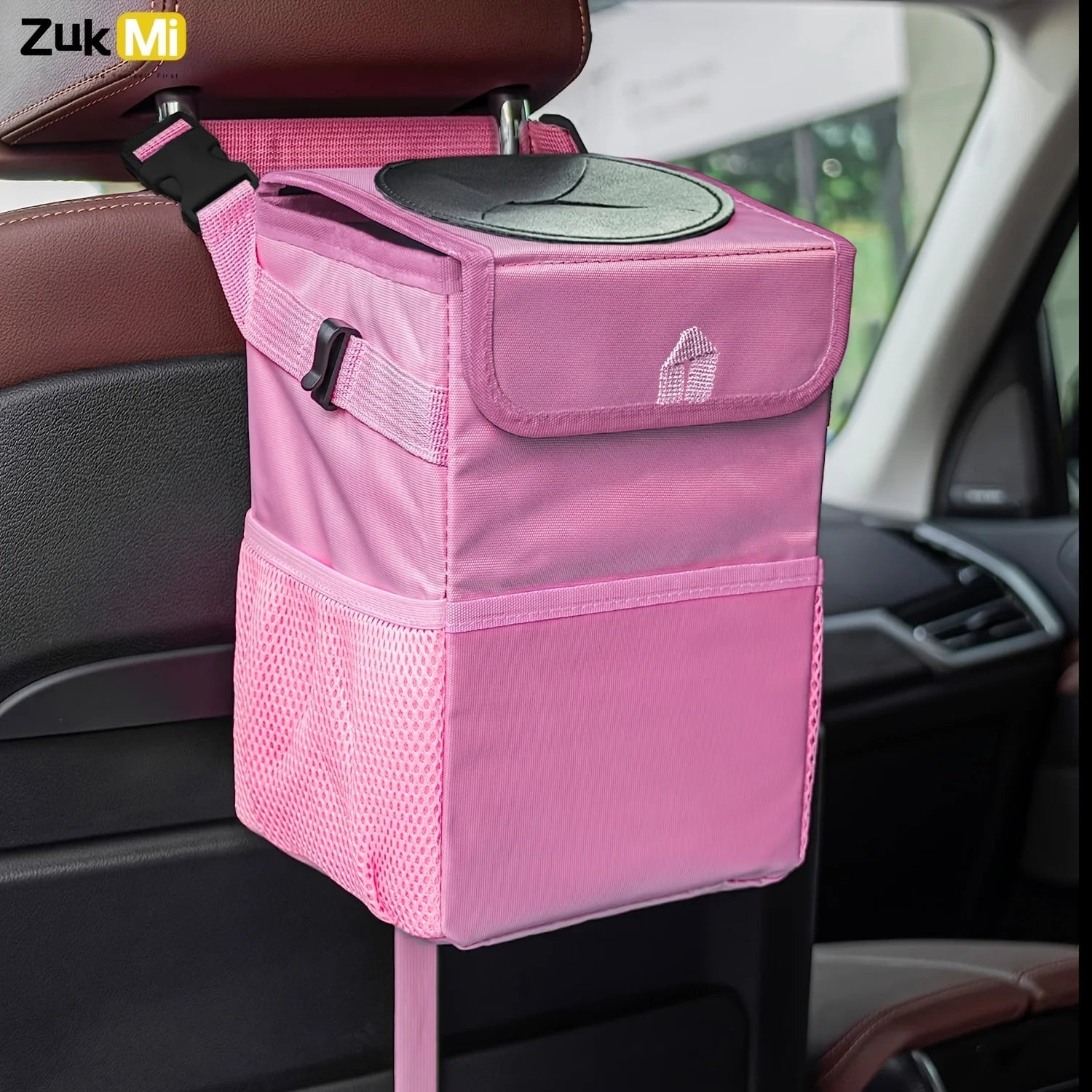 Premium Foldable Car Trash Bin
