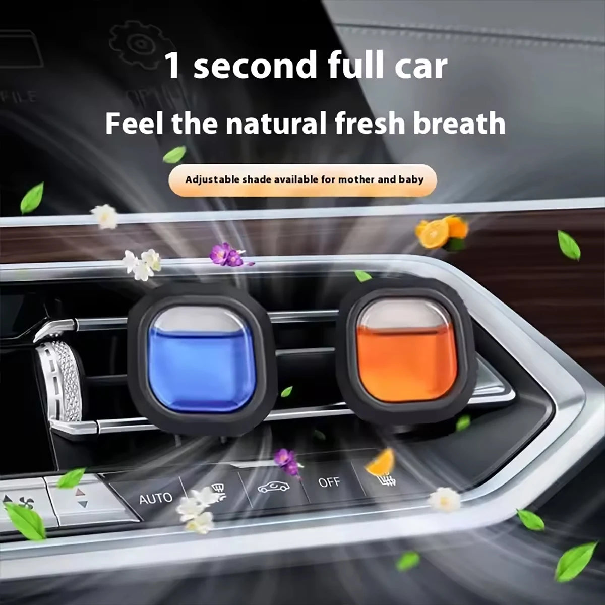 Car Air Freshener for Vehicle Air Vents, High-End Fragrance for Long-Lasting Scent in the Car, Long-Lasting Ventilation to Remove Odors, Air Freshener for Car Interior